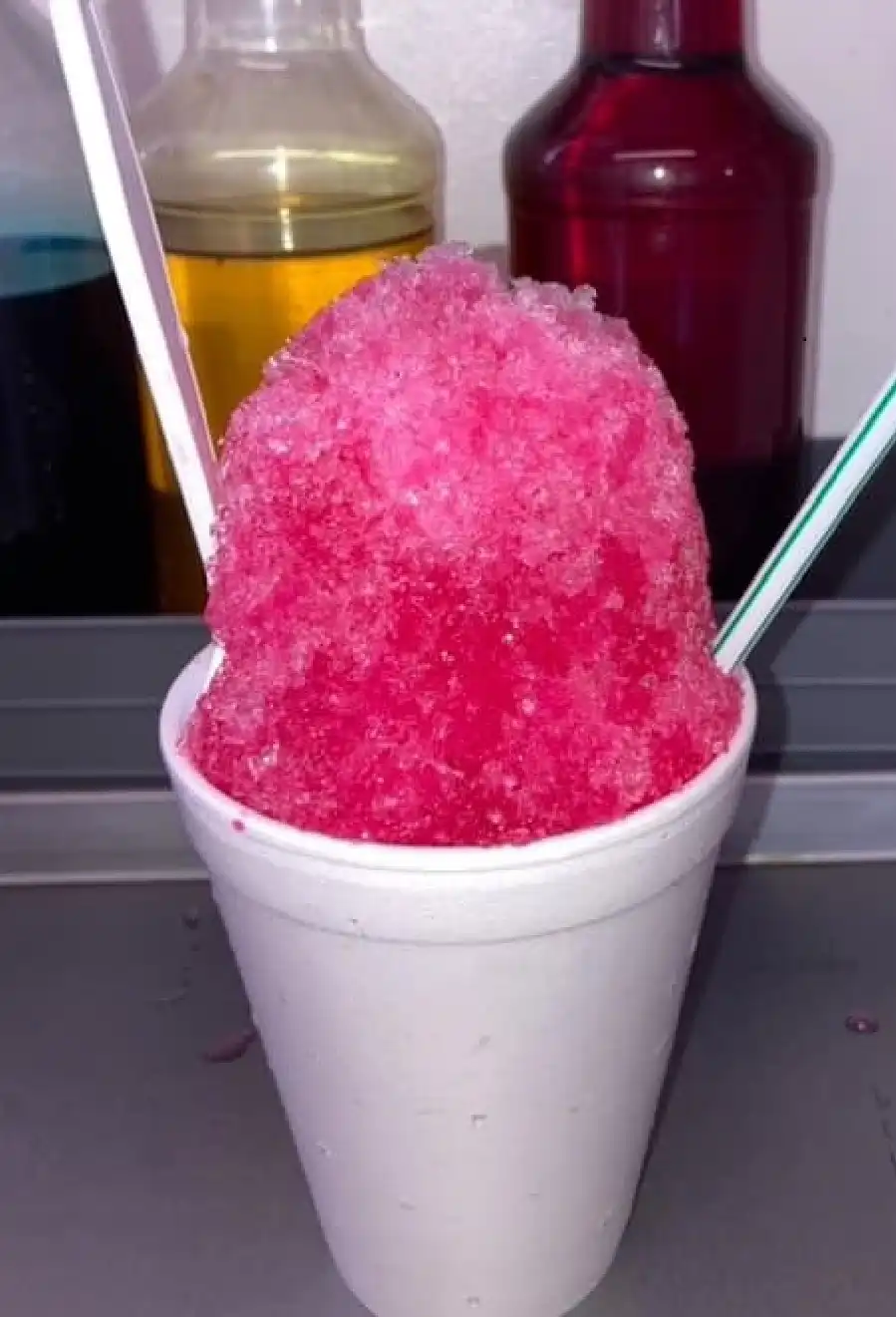 a snowcone